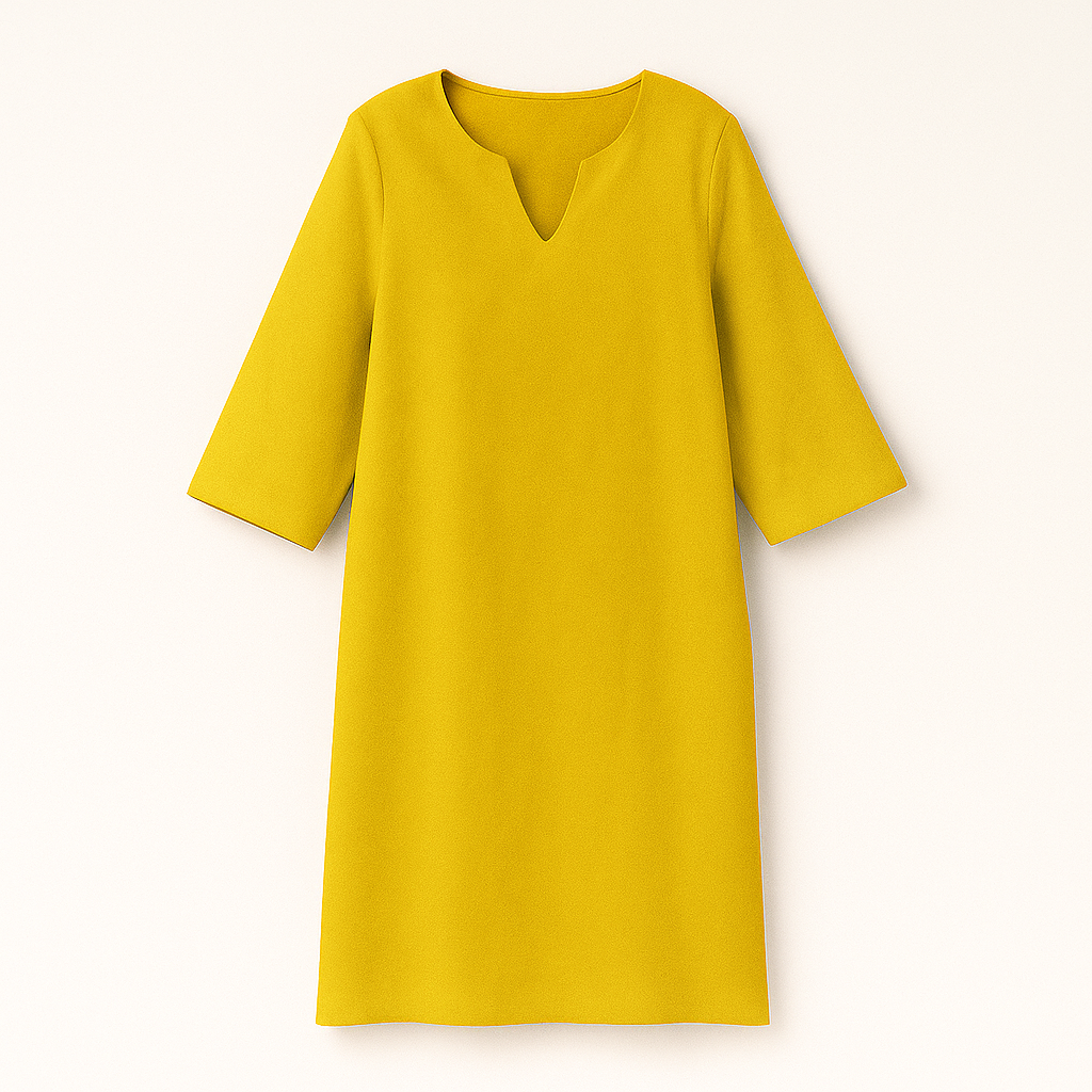 Josette | Elegante V-hals herfstjurk