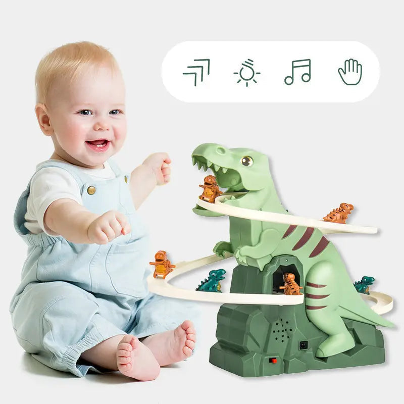 JurassicTrack™ – Creatief Dino Racecircuit met Leerplezier