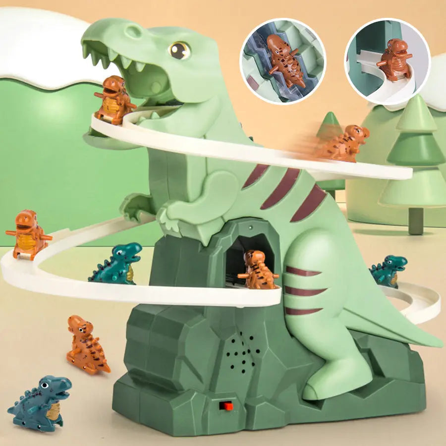 JurassicTrack™ – Creatief Dino Racecircuit met Leerplezier