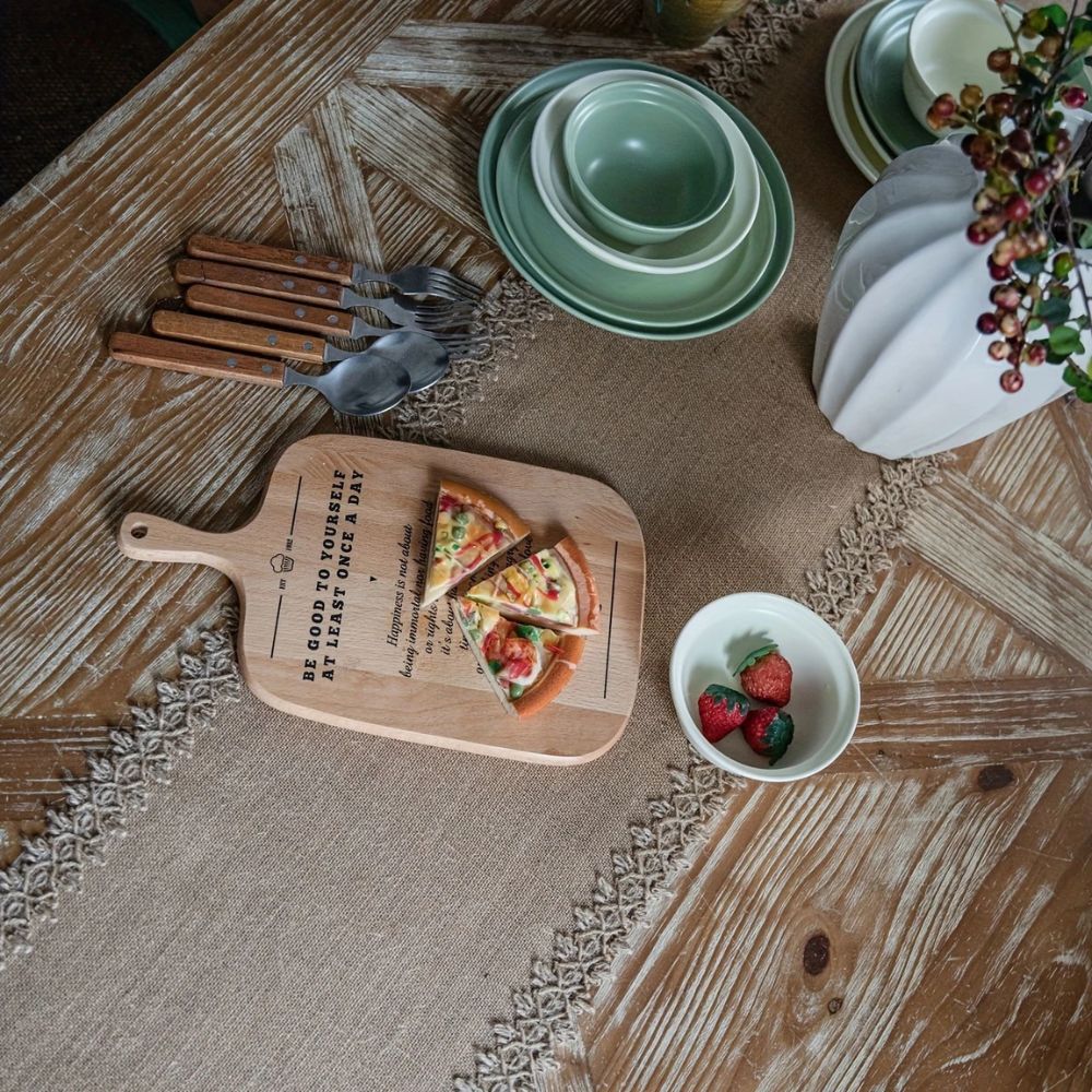 Jute Charme Boho Tafelkleed
