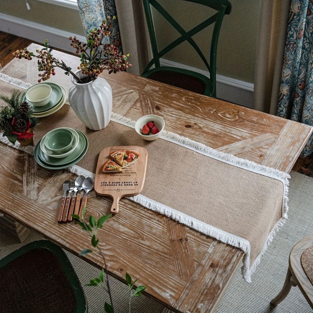 Jute Charme Boho Tafelkleed