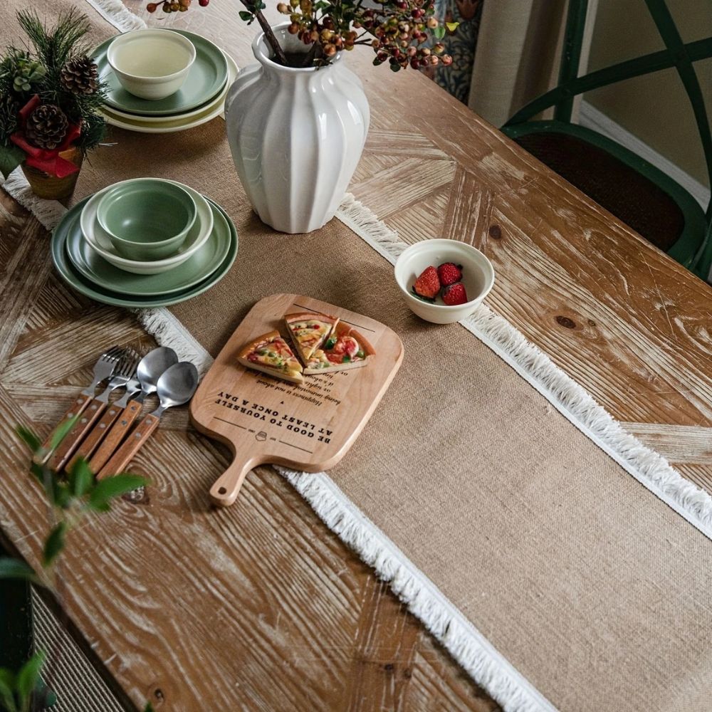 Jute Charme Boho Tafelkleed