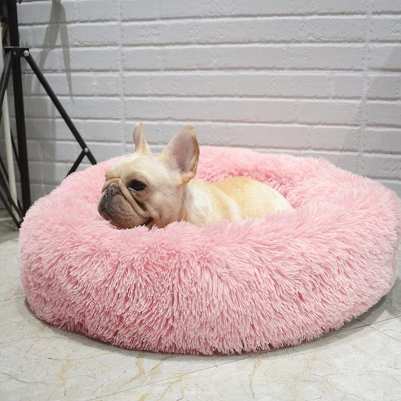 Kalmerend Bed voor Honden en Katten met Verhoogde Randen