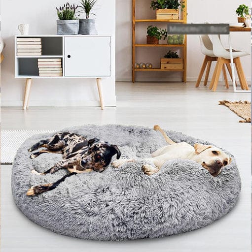 Kalmerend Bed voor Honden en Katten met Verhoogde Randen