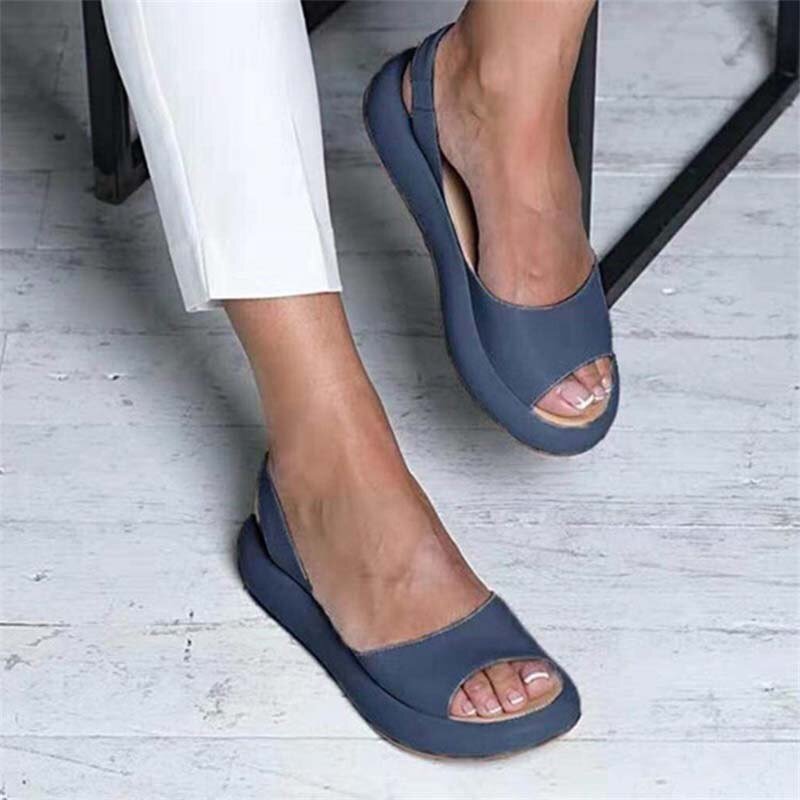 Keliso - Super Comfortabele Zomer Sandalen met Voetbed en Rekbanden