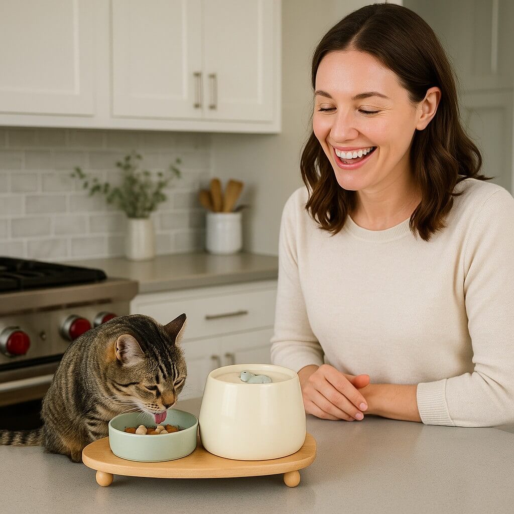 KERAMISCH WATERFONTIJN VOOR KATTEN | AquaCeramic