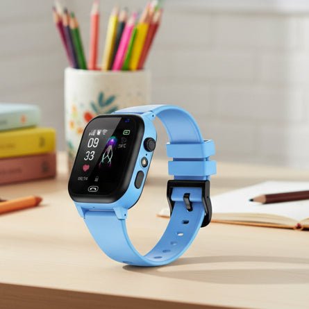 KIDTRACK Horloge - GPS smartwatch met realtime tracking en video-oproep voor kinderen