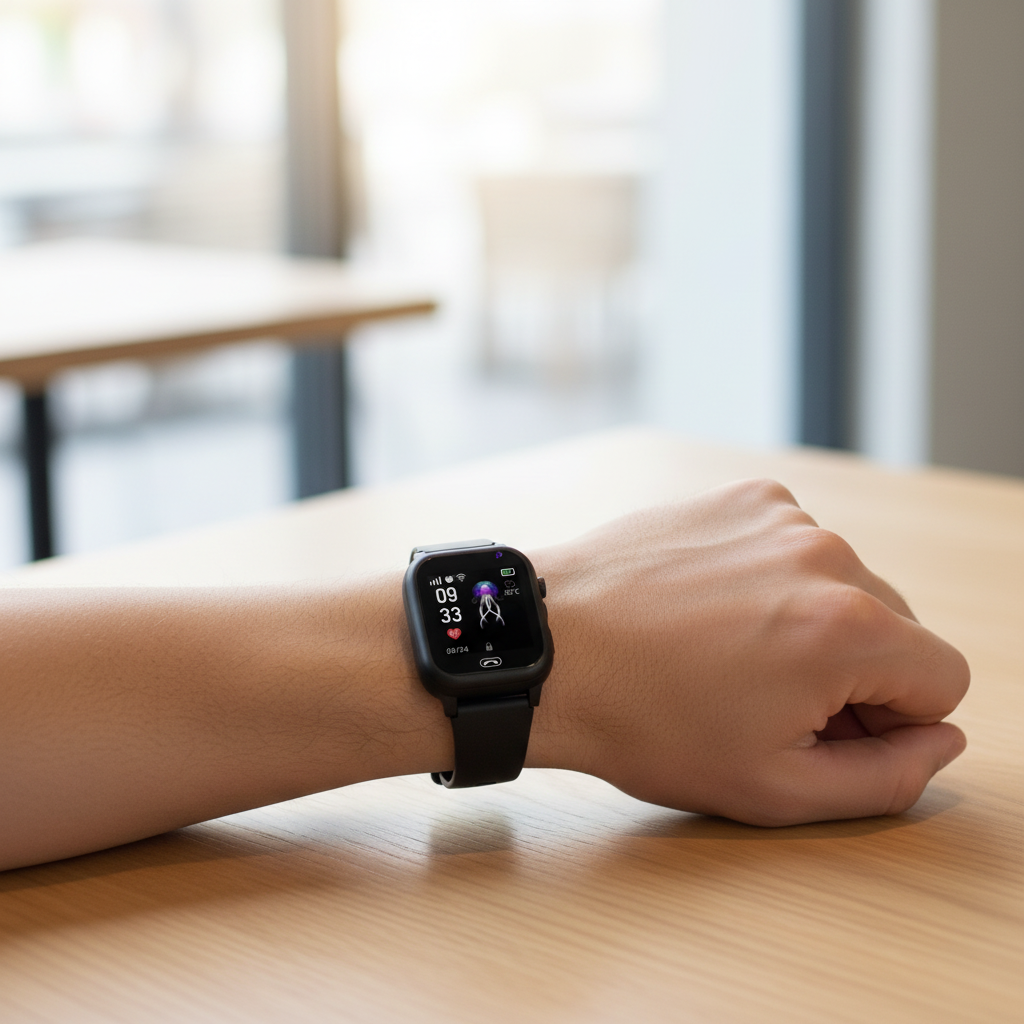 KIDTRACK Horloge - GPS smartwatch met realtime tracking en video-oproep voor kinderen