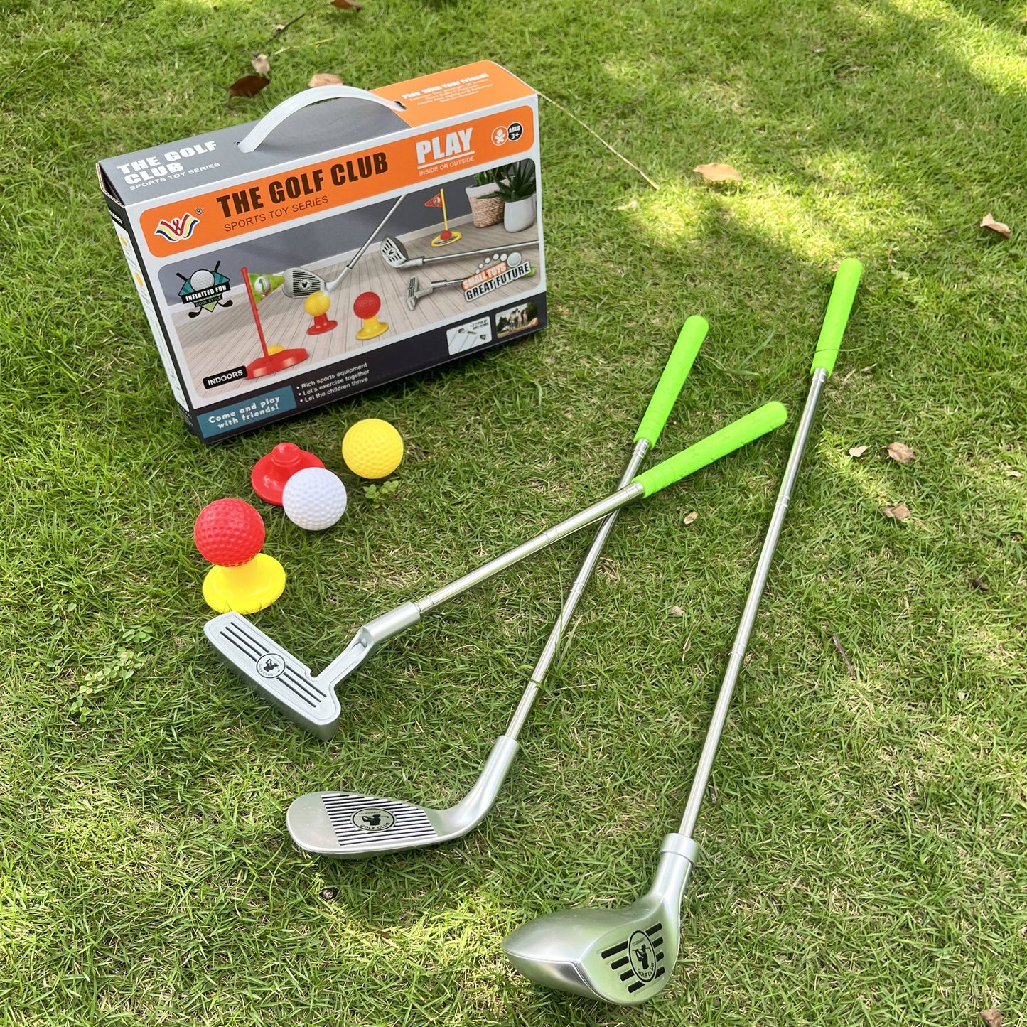 Kinderen Golfset - Verstelbare Clubs en Doelen voor Eindeloos Speelplezier