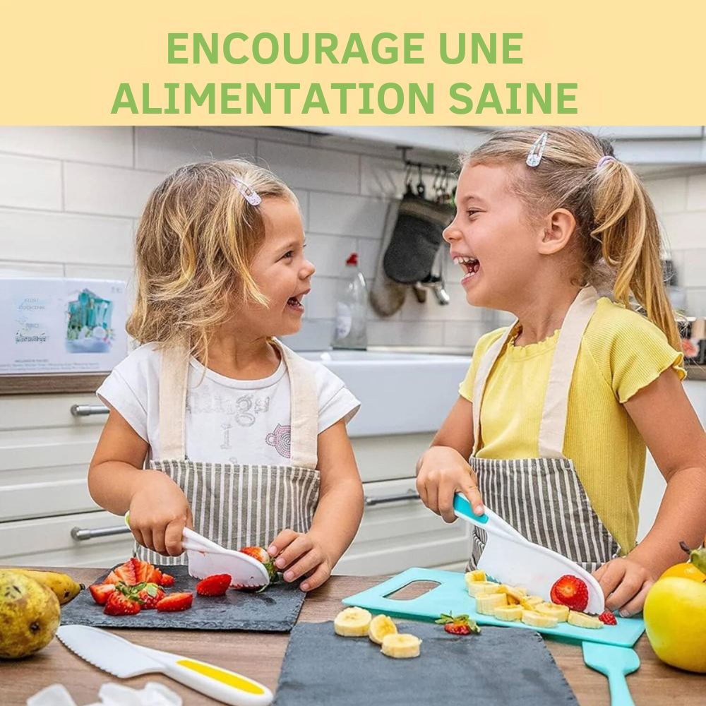 Kindveilige Kookgerei voor Montessori (12 stuks)