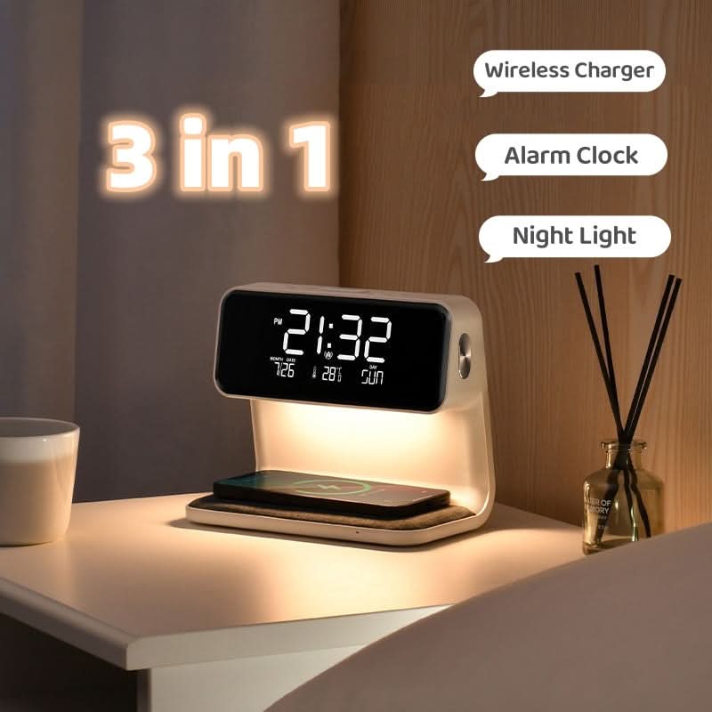 KLARBLICK – Duidelijke LCD Alarmklok met Dimfunctie