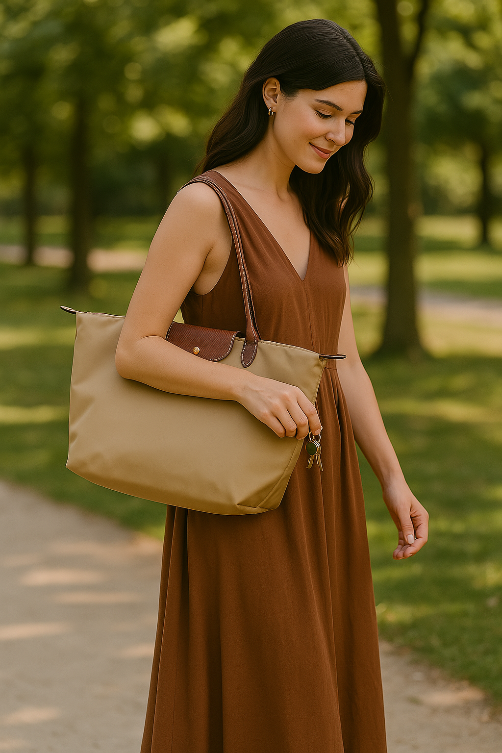 Klassieke Dames Celeste Handtas met Moderne Accent en Functionaliteit