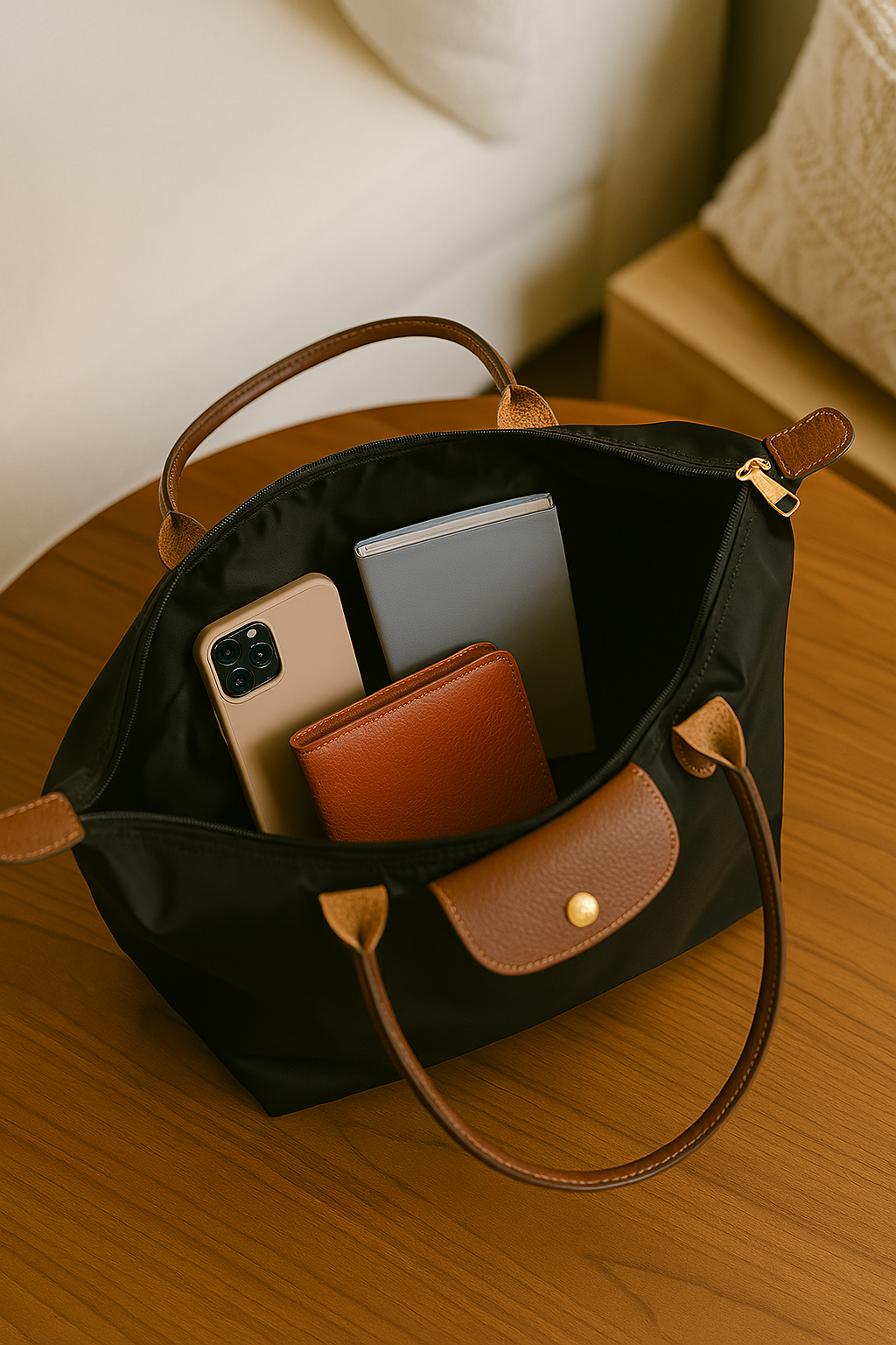 Klassieke Dames Celeste Handtas met Moderne Accent en Functionaliteit