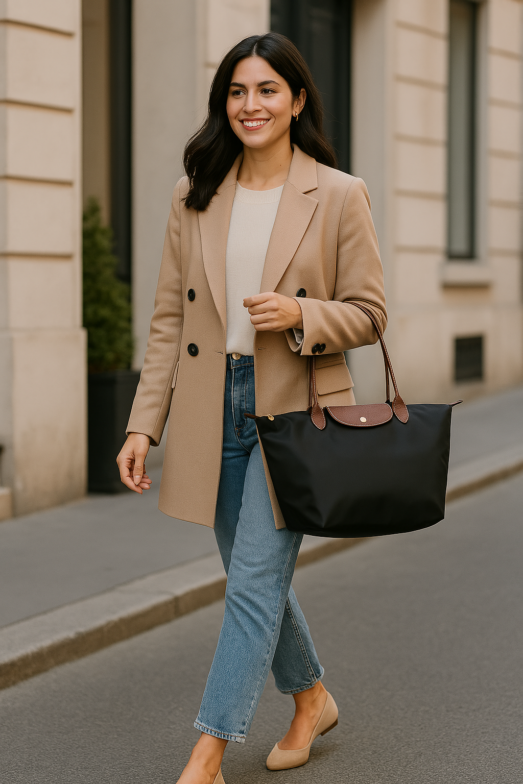 Klassieke Dames Celeste Handtas met Moderne Accent en Functionaliteit
