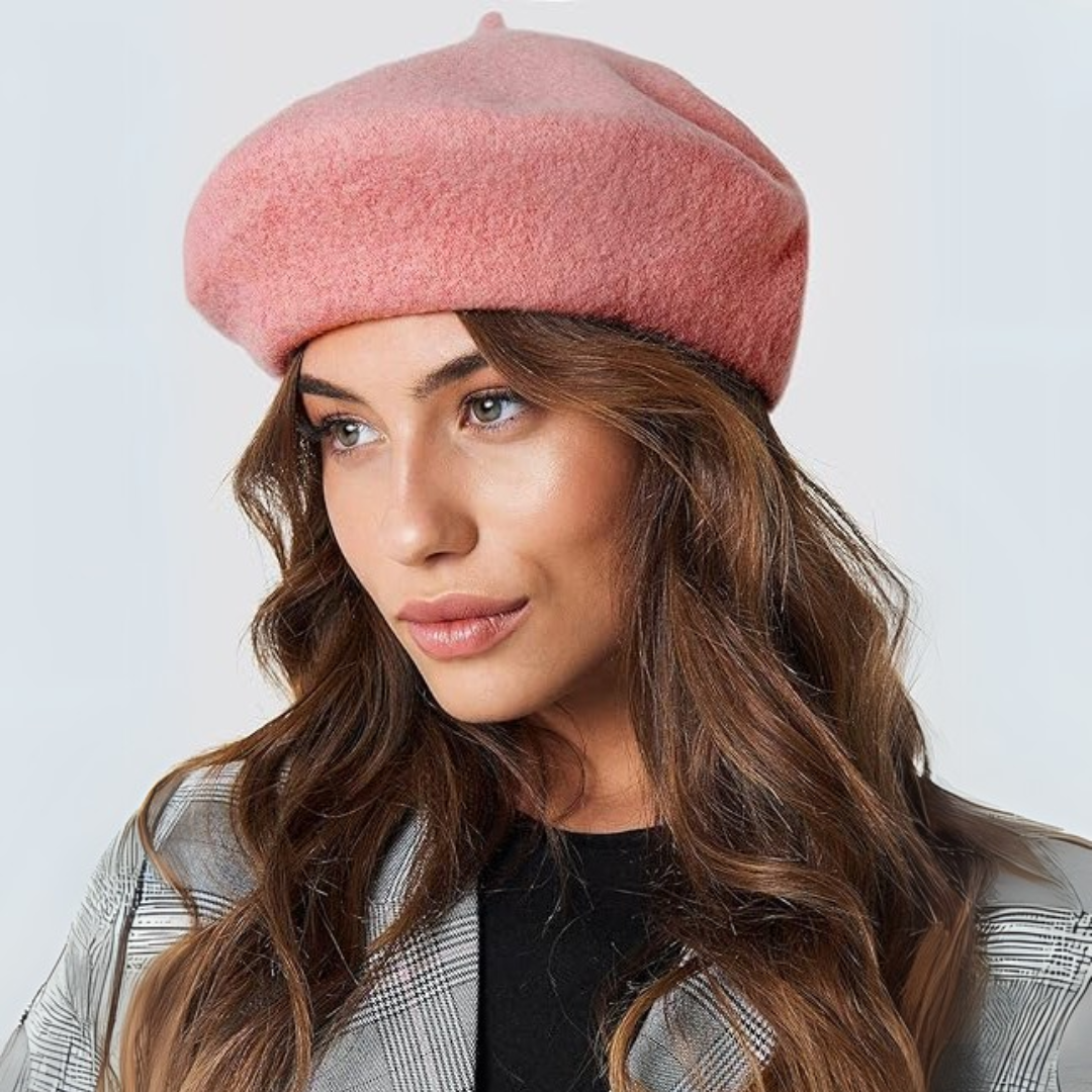 Klassieke Franse Wol Beret – Evelyne