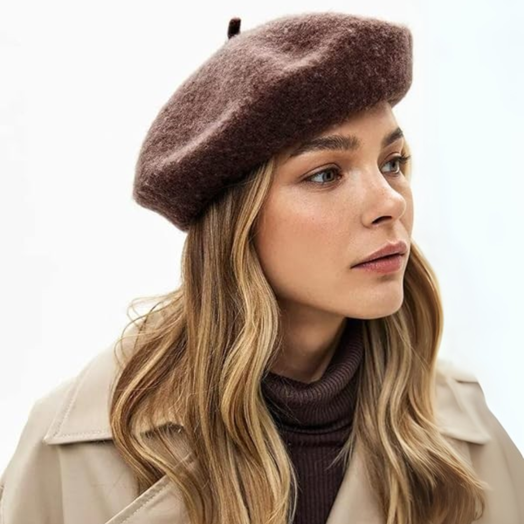 Klassieke Franse Wol Beret – Evelyne