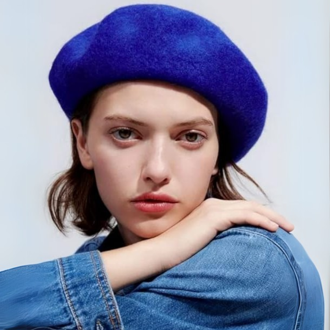 Klassieke Franse Wol Beret – Evelyne