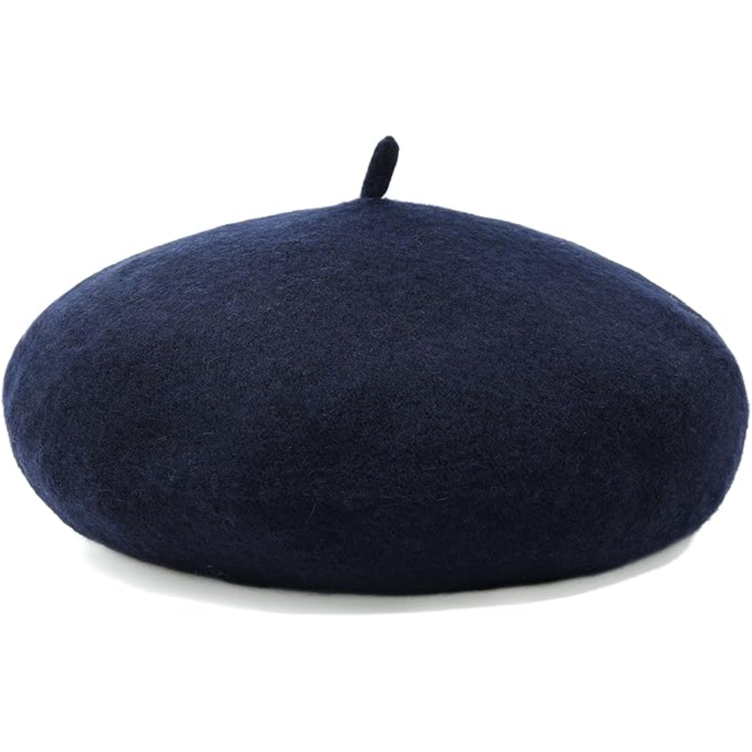 Klassieke Franse Wol Beret – Evelyne