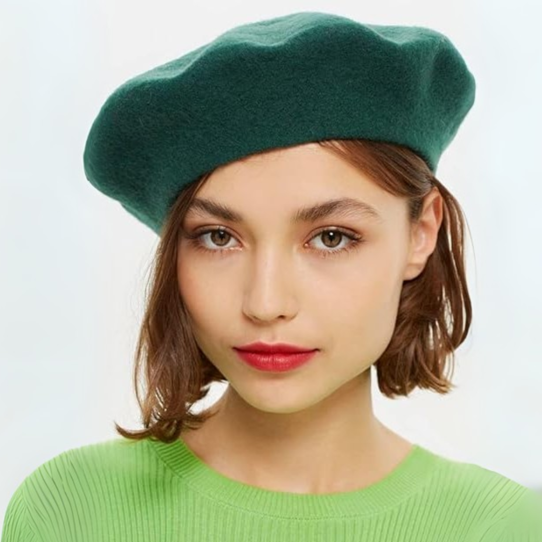Klassieke Franse Wol Beret – Evelyne