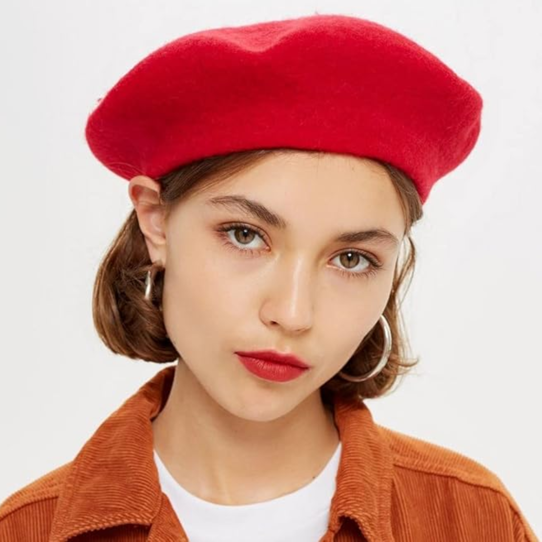 Klassieke Franse Wol Beret – Evelyne