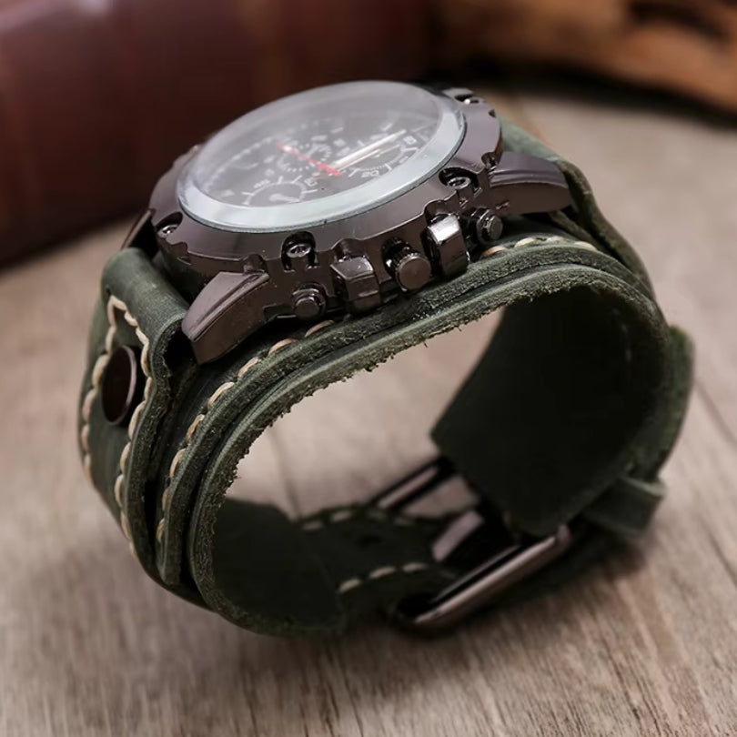 Klassieke Leren Horloge