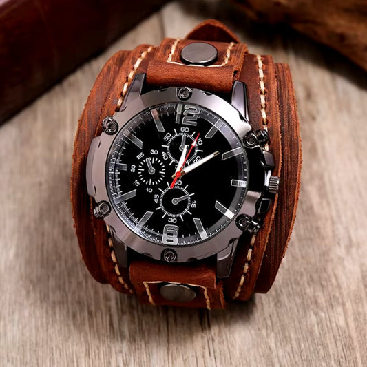 Klassieke Leren Horloge