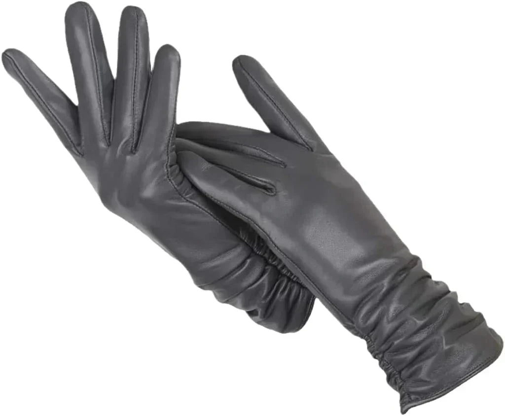 Klassieke Leren Vrouwenhandschoenen - LuxLeather