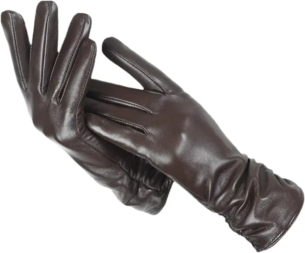 Klassieke Leren Vrouwenhandschoenen - LuxLeather