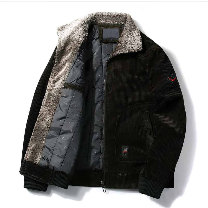 Klassieke Winter Corduroy Jas voor Mannen - Image 2