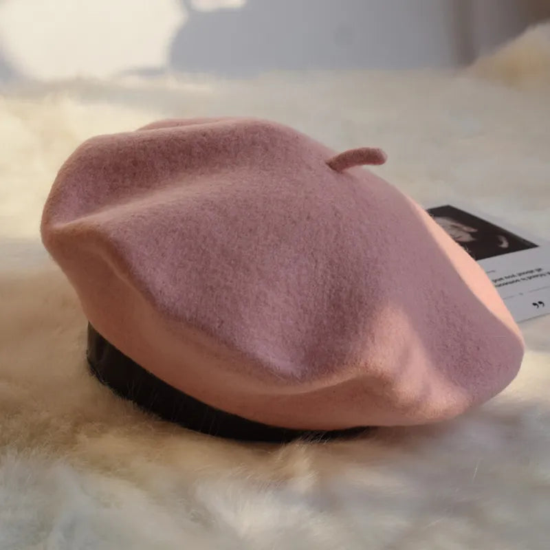 Klassieke Wol Beret - Marlene