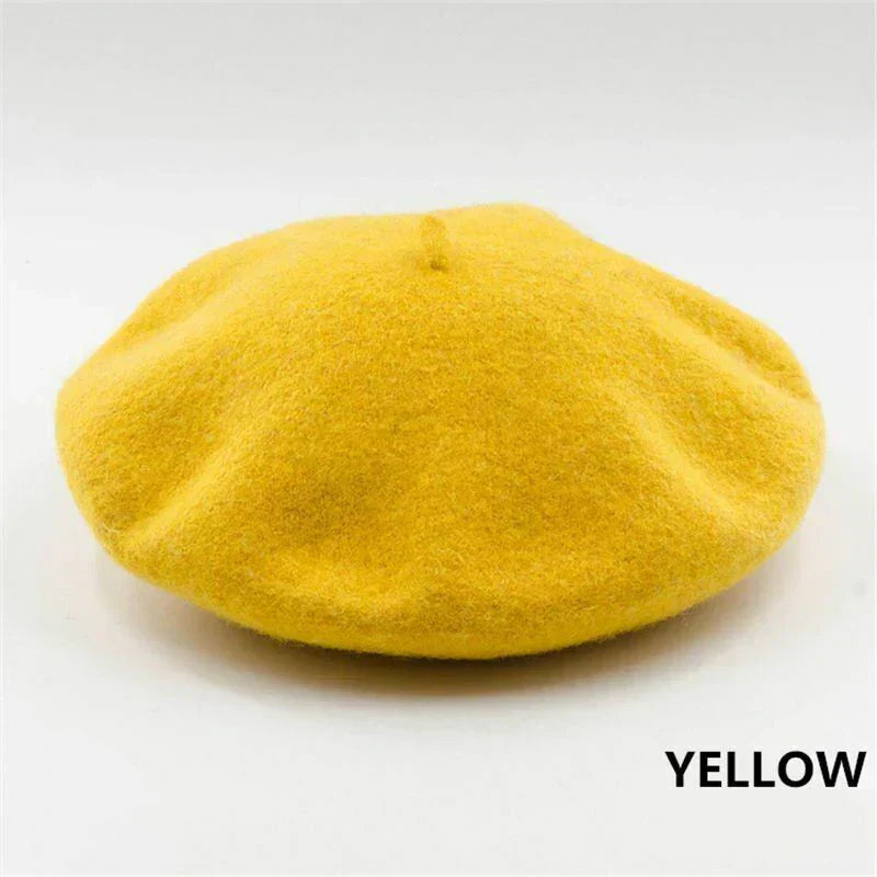 Klassieke Wol Beret - Marlene