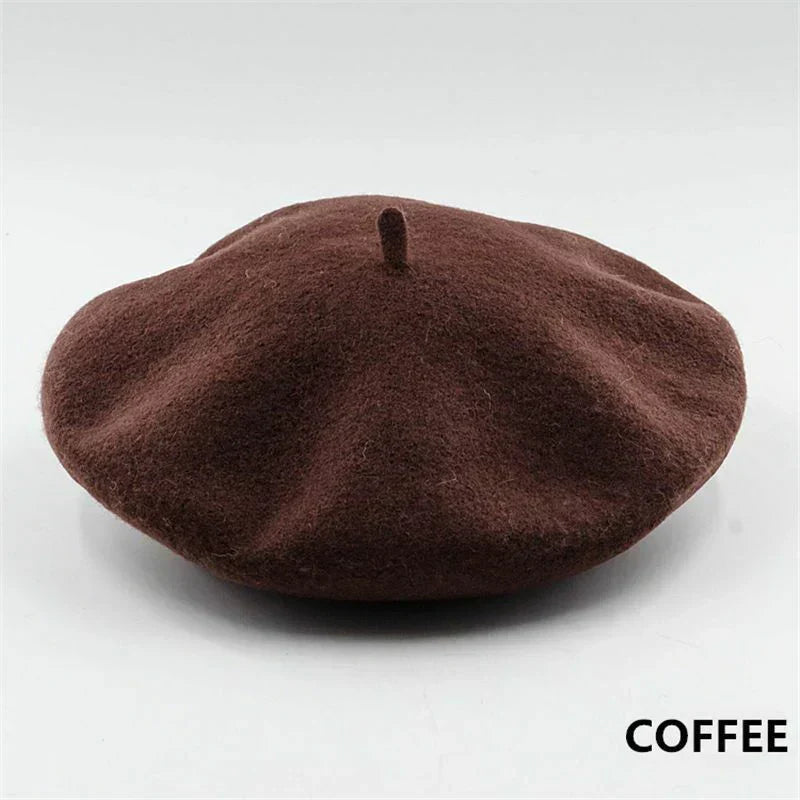 Klassieke Wol Beret - Marlene