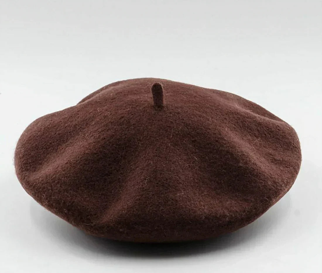 Klassieke Wol Beret - Marlene