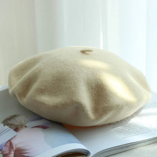 Klassieke Wol Beret - Marlene