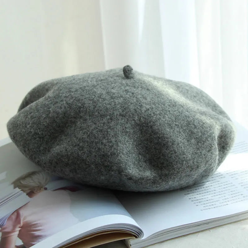Klassieke Wol Beret - Marlene