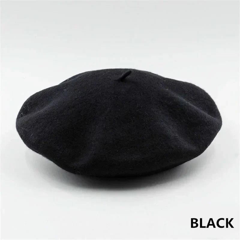 Klassieke Wol Beret - Marlene