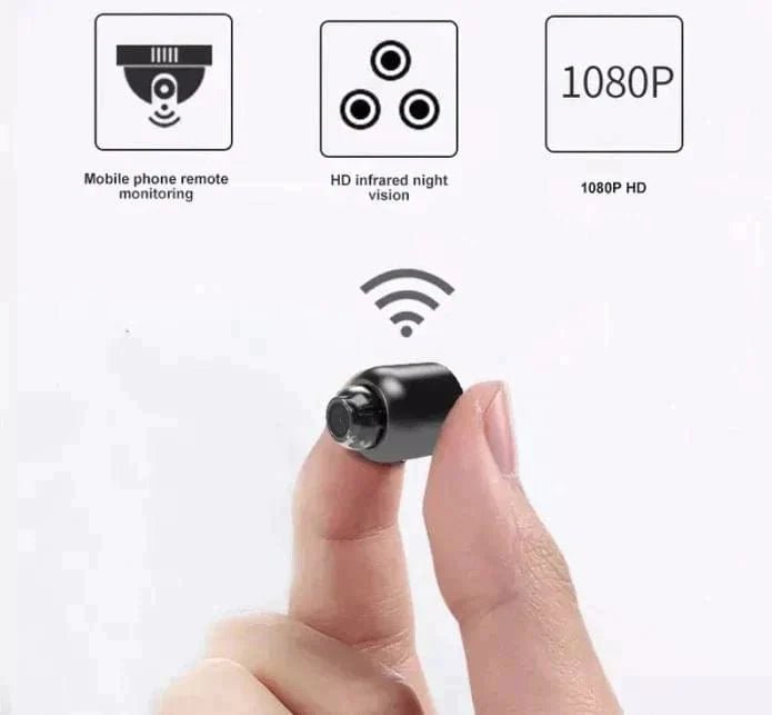 Kleine Draadloze Nachtzichtcamera voor Thuisbeveiliging