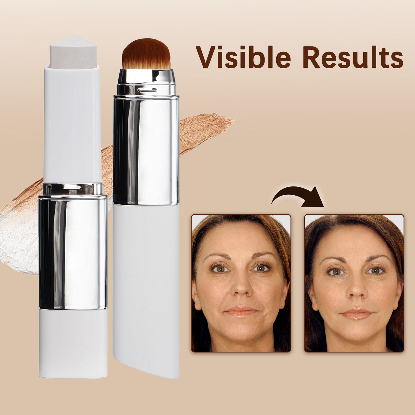 Kleurveranderende Cover Cream Stick™ — Perfecte Dekking Ontmoet Luxe Huidverzorging