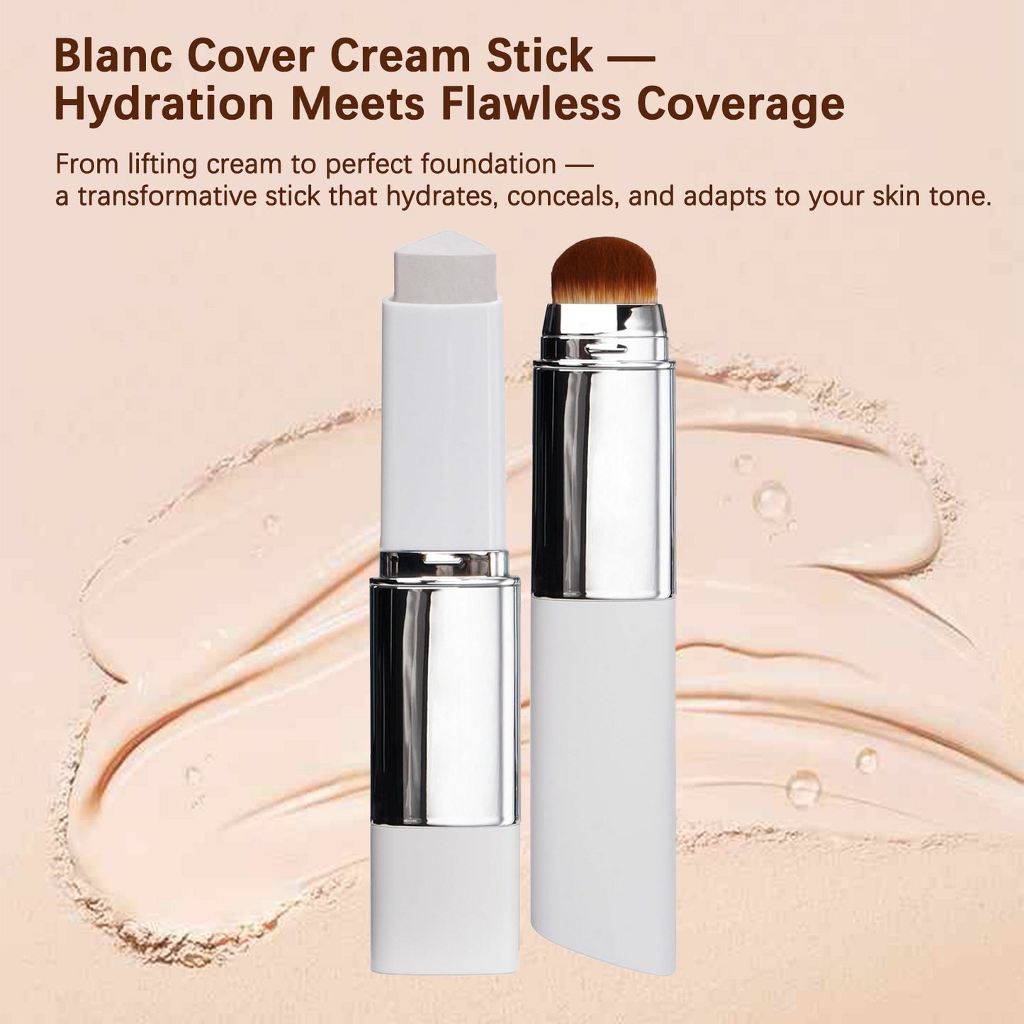 Kleurveranderende Cover Cream Stick™ — Perfecte Dekking Ontmoet Luxe Huidverzorging
