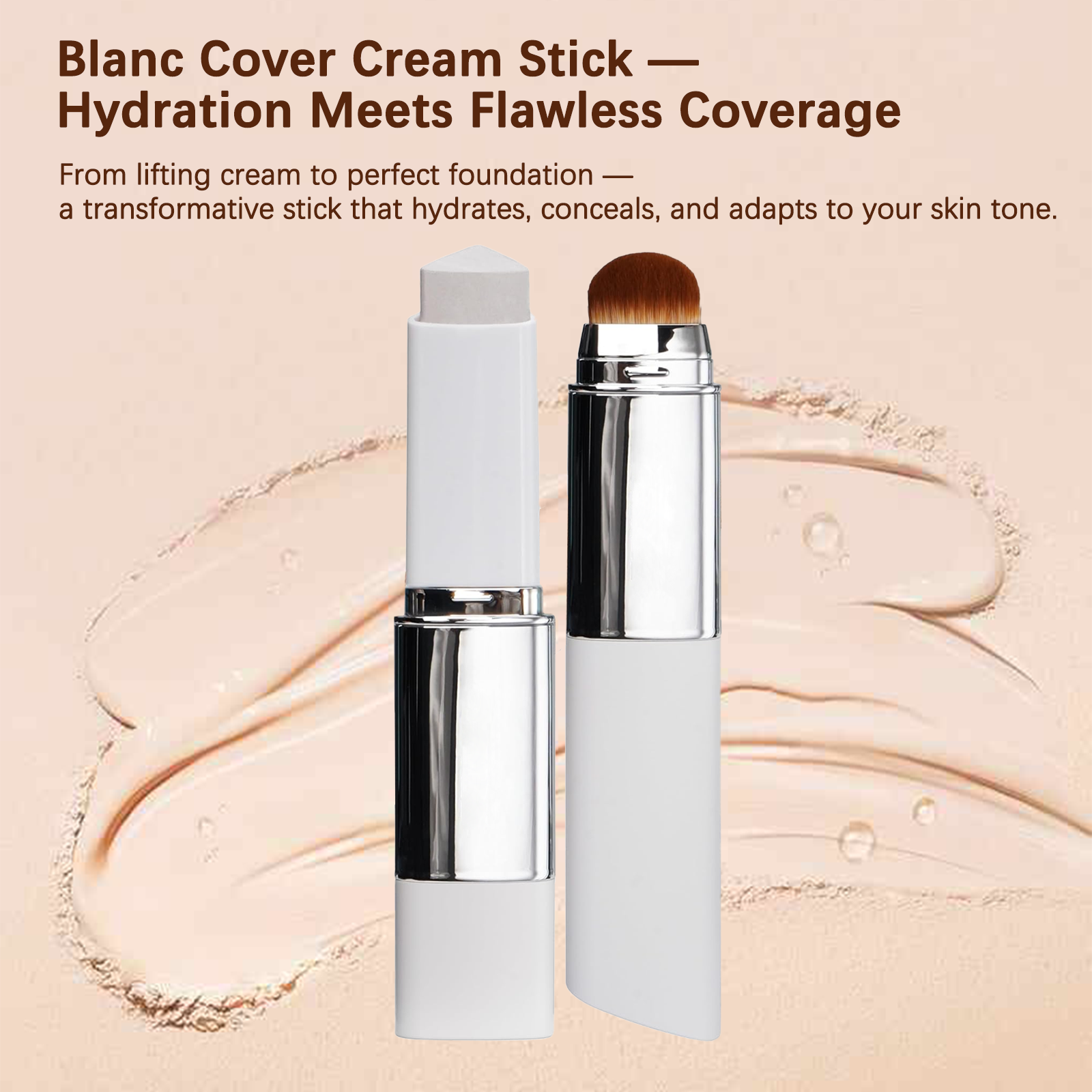 Kleurveranderende Cover Cream Stick™ — Perfecte Dekking Ontmoet Luxe Huidverzorging