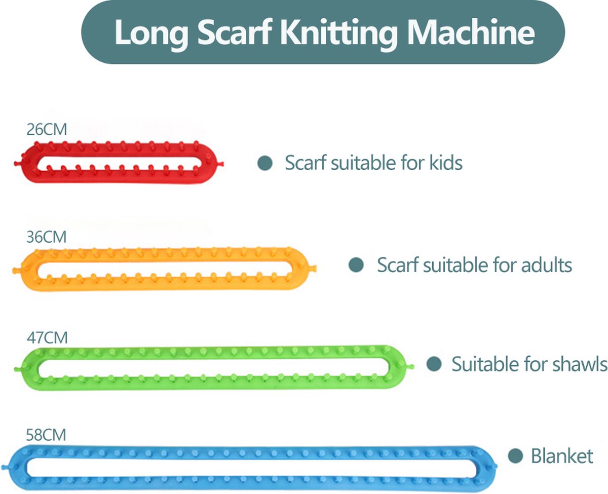 Knitara — Naaldvrije Breiloom voor Eenvoudig Draagbaar Creatief Werk