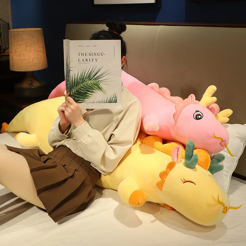 Knuffel Draak Lichaam Kussen - Zacht en Comfortabel