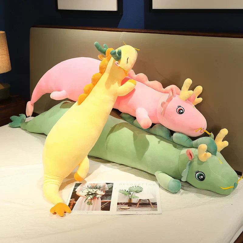 Knuffel Draak Lichaam Kussen - Zacht en Comfortabel