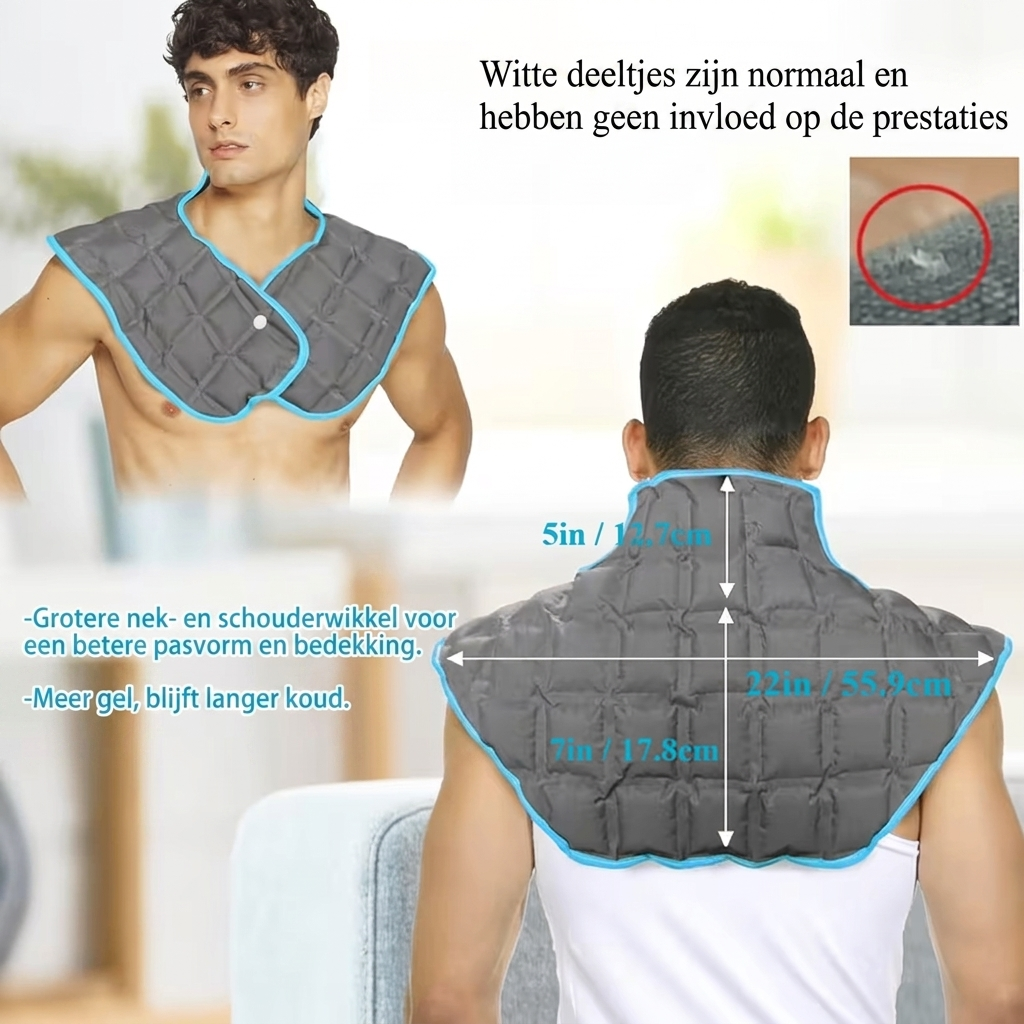 Koelende Gel Schouder- en Nekwrap