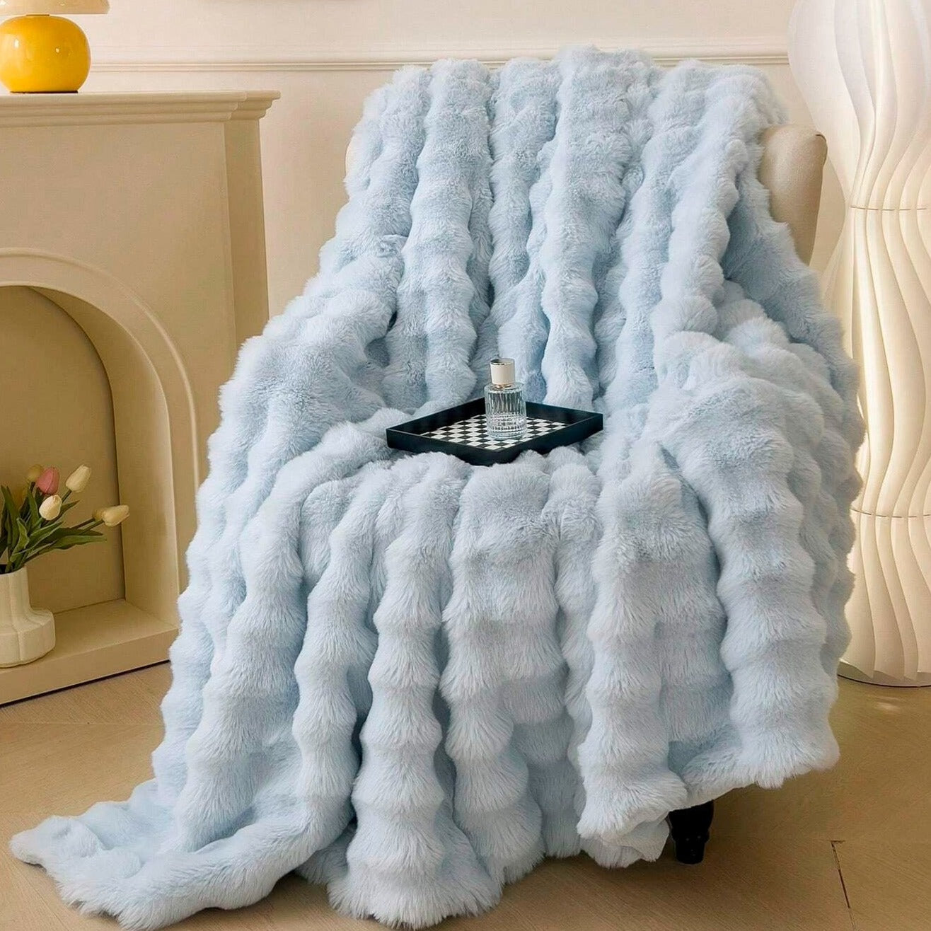 Konijnen Faux-Fur Deken