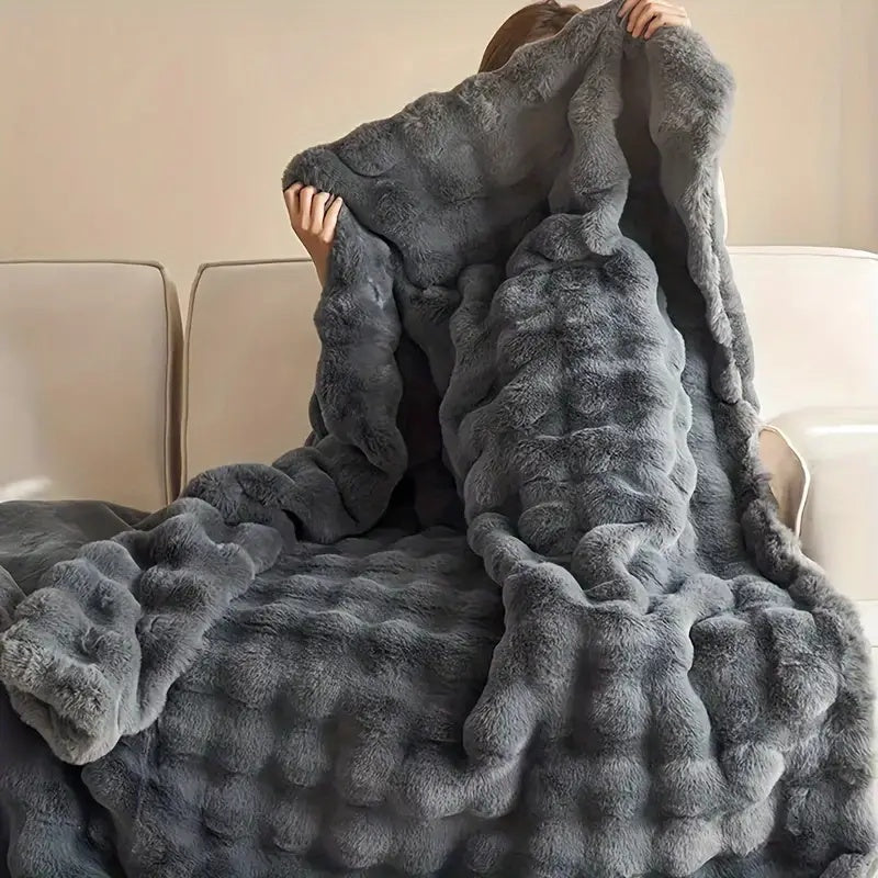 Konijnen Faux-Fur Deken