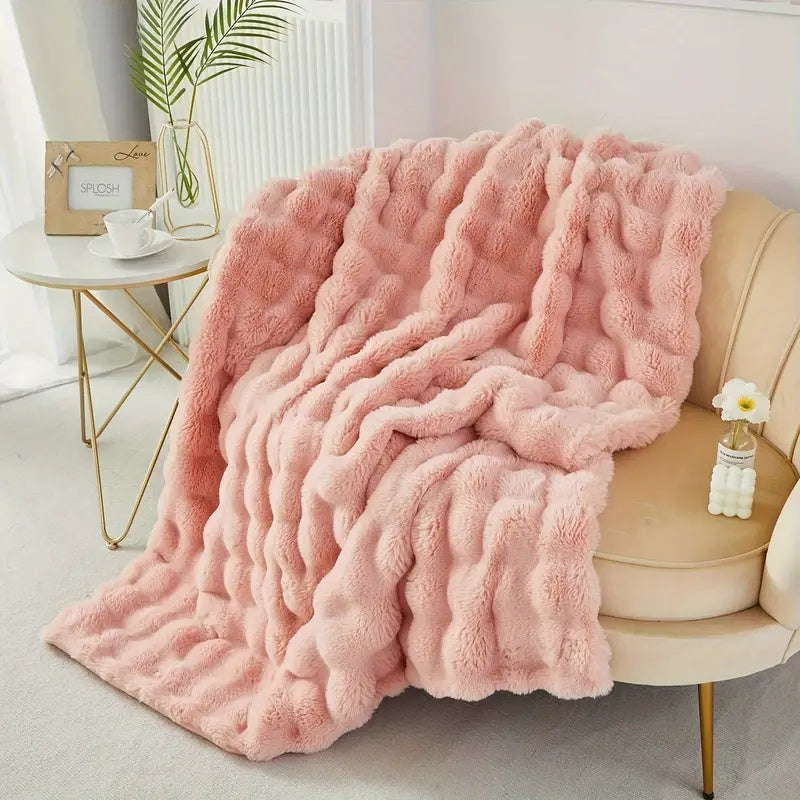 Konijnen Faux-Fur Deken