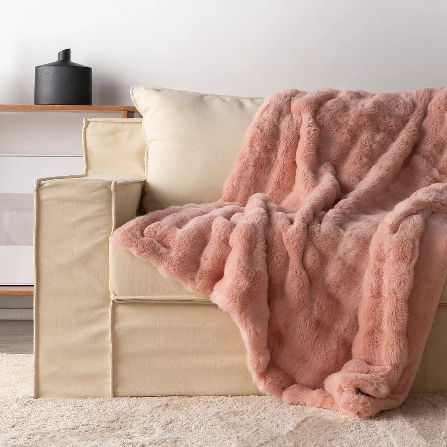 Konijnen Faux-Fur Deken