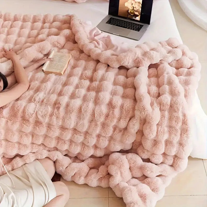 Konijnen Faux-Fur Deken