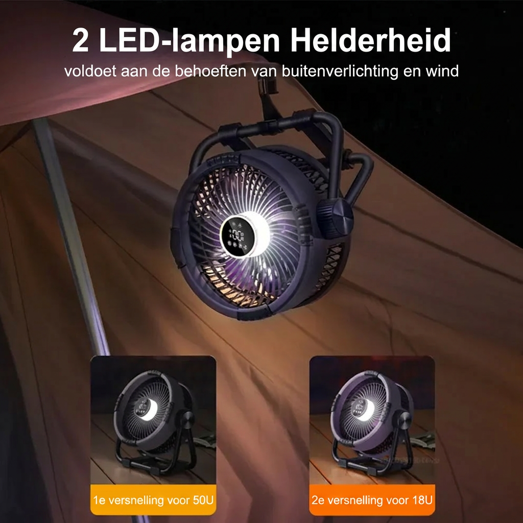 Krachtige Ventilator - voor Buiten- en Binnengebruik